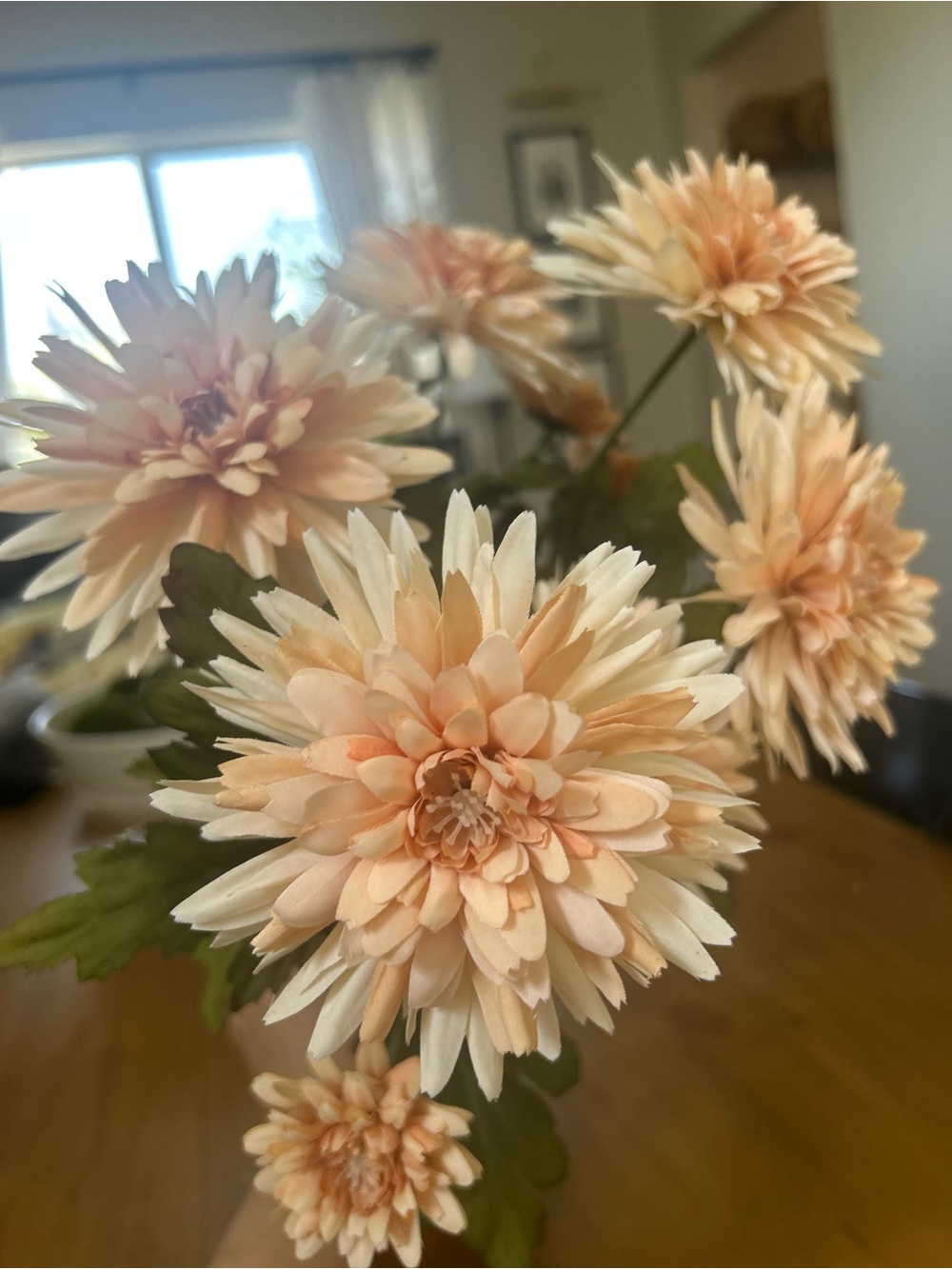 NWOT Hearth & Hand Orange Daisy Flower Arrangement - Picture 5 of 7